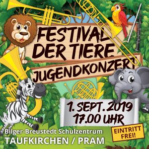 Read more about the article Jugendkonzert – Festival der Tiere