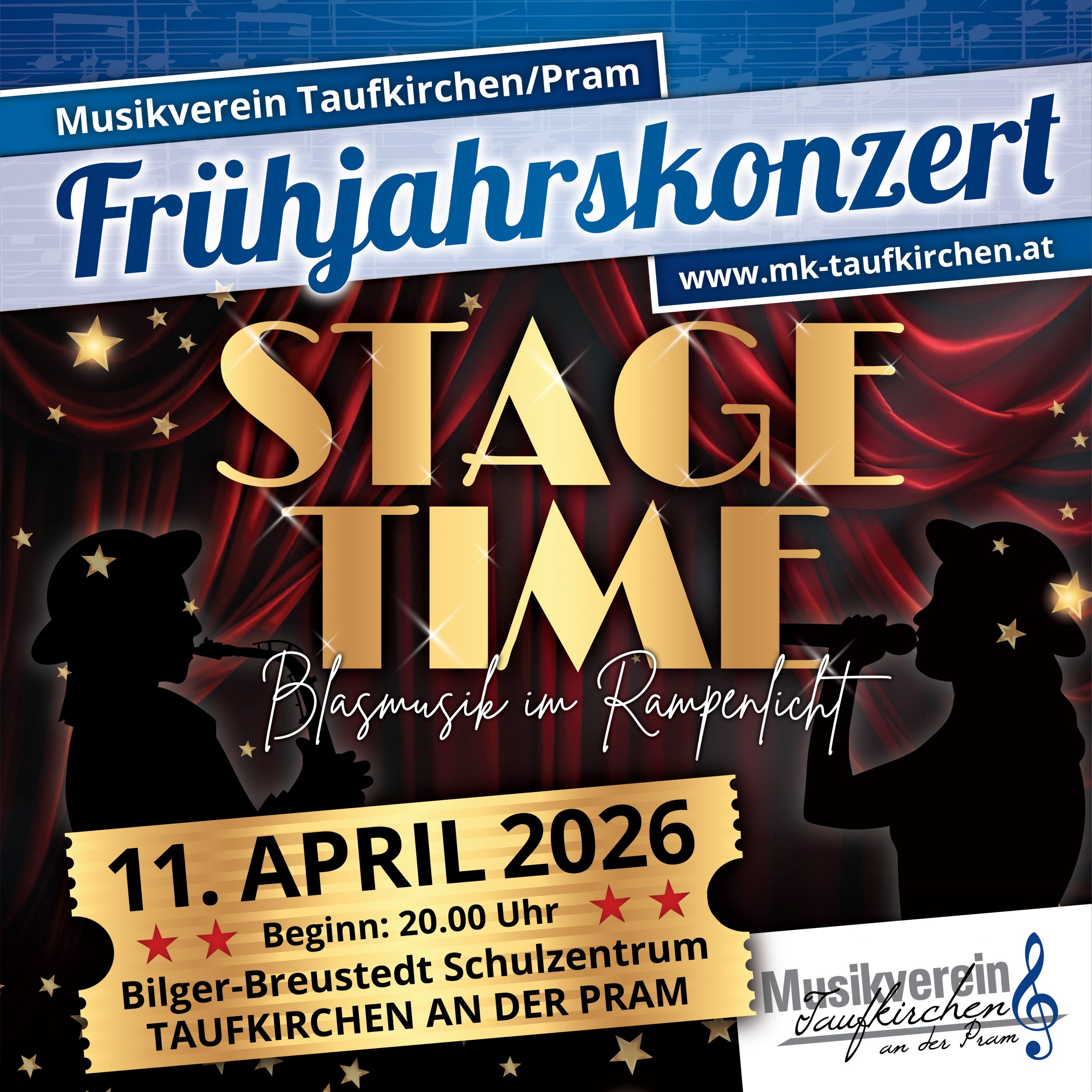 Du betrachtest gerade Stage Time – Blasmusik im Rampenlicht!